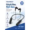 Kablosuz Stereo Spor Boyun Askılı Kulaklık 200 Saat Müzik Süreli Mikrofonlu