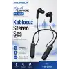 Bluetooth Uyumlu Spor Kulaklık Uzun Pil Ömürlü Boyun Askılı Stereo Sesli