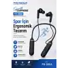 Bluetooth Uyumlu Spor Kulaklık Uzun Pil Ömürlü Boyun Askılı Stereo Sesli