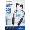 Bluetooth Uyumlu Spor Kulaklık Uzun Pil Ömürlü Boyun Askılı Stereo Sesli