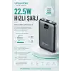 22.5W Hızlı Şarj Özellikli 10000 mAh Kapasiteli Kompakt Powerbank