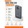 Çok Girişli 10000 mAh Powerbank 22.5W Hızlı Şarj Destekli Mobil Batarya