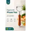 Tek Başlıklı Ahşap Saplı Metal Soyacak Sebze ve Meyve İçin Pratik Kullanım