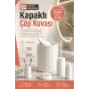 Çizgili Desenli Beyaz 5 Parça Banyo Seti Sıvı Sabunluk Sabunluk ve Diş Fırçalık