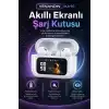 Ekran Göstergeli Kablosuz Kulak İçi Kulaklık Şarj Kutulu Müzik Ve Görüşme Uyumlu