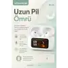 Dijital Ekranlı Şarj Kutulu Kablosuz Kulaklık Müzik Arama Ve Günlük Kullanım İçin
