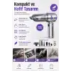 El Tipi Basınçlı Hava Üfleme Ve Vakum Süpürge Makinesi Şarjlı Aparatlı Set