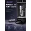 Şarjlı El Tipi Araç İçi Süpürge Ve Basınçlı Hava Üfleme Cihazı Başlıklı Set
