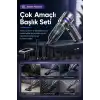 Şarjlı El Tipi Araç İçi Süpürge Ve Basınçlı Hava Üfleme Cihazı Başlıklı Set