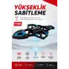 Katlanabilir Tasarımlı Uzaktan Kumandalı Drone 360 Derece Dönüş Ve Işıklı Uçuş Özellikli