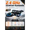 Işıklı Gövdeli Uzaktan Kumandalı Drone Oyuncak 360 Derece Takla Atabilen Uçuş Seti