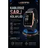 G39 Model Kablosuz Şarjlı Akıllı Saat Rose Gold Renk Bildirim Ve Arama Destekli