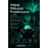 Parti Işığı Özellikli Galaksi Projeksiyon Lambası Kumandalı Gece Aydınlatması