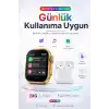 2.3 İnç Geniş Ekranlı Akıllı Saat Ve Kablosuz Kulaklık 10 Parça Aksesuar Seti