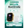 Bluetooth Uyumlu Akıllı Saat Ve Kablosuz Kulaklık Günlük Kullanıma Uygun Set