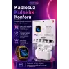 Dokunmatik Ekranlı Akıllı Saat Kablosuz Kulaklık Ve Aksesuarlarıyla Tam Set
