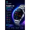 Kavisli Cam Tasarımlı Akıllı Saat AMOLED Ekran Üç Kordonlu Günlük Kullanım Seti