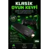 TV Uyumlu Kablosuz Oyun Konsolu Çift Gamepadli Klasik Arcade Oyun Cihazı Seti