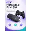 Çift Kollu Kablosuz Oyun Konsolu TV Bağlantılı Klasik Oyunlar İçin Pratik Set