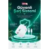 Turbo Şarj Destekli 120W Adaptör Ve Kablo Seti Telefon Uyumlu Pratik Kullanım