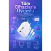 Akıllı Çip Korumalı 120W Hızlı Şarj Cihazı Kablo Dahil Güvenli Dolum Seti