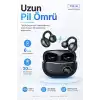 Kulak Kancalı Kablosuz Bluetooth Kulaklık Şarj Kutulu Mikrofonlu Spor Kullanım