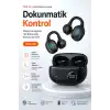 Kulak Kancalı Kablosuz Bluetooth Kulaklık Şarj Kutulu Mikrofonlu Spor Kullanım