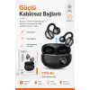 Kulak Üstü Klipsli Kablosuz Stereo Kulaklık Dokunmatik Kontrollü Şarj Kutulu