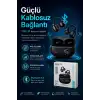 Şarj Kutulu Kulak Kancalı Bluetooth Kulaklık Mikrofonlu Müzik Ve Görüşme Uyumlu