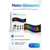 Renkli LED Kayan Yazı Paneli Uzaktan Kumandalı Metin Saat Ve Tarih Gösterimli