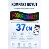 Esnek LED Matrix Panel Kayan Yazı Ekranı Kumandalı Ritim Ve Galeri Destekli