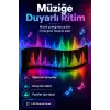 Araç Mağaza Ve Vitrin İçin Renkli LED Kayan Yazı Paneli Kumandalı Ekran