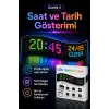 Çok Fonksiyonlu LED Matrix Panel Kayan Yazı Tabelası Saat Tarih Ve Metin Destekli