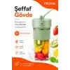 USB Şarjlı Mini Blender Meyve Sıkacağı Pipet Kapaklı Taşınabilir İçecek Haznesi