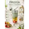 Pratik Kullanımlı Şarjlı Meyve Suyu Blenderı Kapaklı Pipetli Smoothie Hazneli