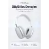Kulak Üstü Kablosuz Bluetooth Kulaklık Yumuşak Pedli Mikrofonlu Günlük Kullanım