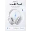 Kulak Üstü Kablosuz Bluetooth Kulaklık Yumuşak Pedli Mikrofonlu Günlük Kullanım