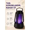 Elektrikli Sinek Öldürücü Mor Işıklı Taşınabilir Haşere Kovucu Lamba Cihazı