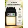 Güneş Enerjili Sensörlü Solar Aplik Duvar Tipi Dış Mekan Bahçe Balkon Işığı
