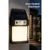 Güneş Enerjili Sensörlü Solar Aplik Duvar Tipi Dış Mekan Bahçe Balkon Işığı