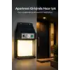 Güneş Enerjili Sensörlü Solar Aplik Dış Mekan Kapı Bahçe Teras Duvar Aydınlatma