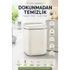 Akıllı Sensörlü 20 Litre Çöp Kovası Sessiz Kapaklı Modern Hijyenik Ev Tipi Çöp Kutusu