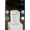 20 Litre Hareket Sensörlü Akıllı Çöp Kovası Beyaz