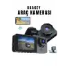 Üç Kameralı Wi‑Fi Araç İçi Kamera – GPS Takip & G-Sensor Özellikli Güvenlik Çözümü