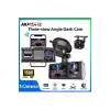 3 Kanal Araba DVR HD 1080P 3 Lensli Araç İçi KameraÜç Yönlü Kamera DVR Kaydedici Video
