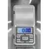 Cep Tipi Hassas Terazi 500 gr 0.01 gr Dijital Kuyumcu Eczane LCD Ölçüm Cihazı Hassas