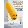 Taşınabilir Ultrasonik Köpek Kovucu Eğitim ve Uzaklaştırma Cihazı Fenerli Sarı Ürün