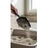 Kedi Kumu Eleme Küreği Temizlik ve Süzme İşlemleri İçin Uygun