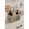 8li Gri Kulplu Sepet Mutfak Banyo Dolap Düzenleyici Organizer Seti