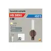 1W Magnetli Sensörlü LED Aplik HS-5890 Kablosuz Duvar Lambası Gün Işığı